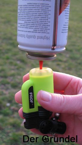 Optimus Refill Adaptor Feuerzeug Adapter für Gas Kartuschen, 5,50 €